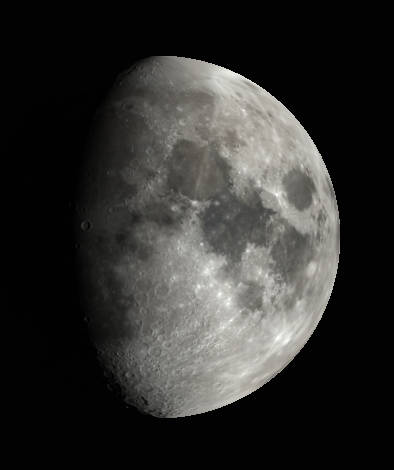 Low magnification view of the Moon