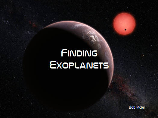 Finding Exoplanets title slide