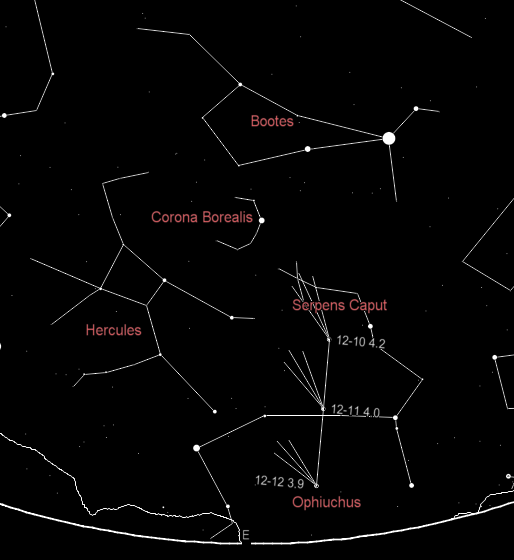 Comet Leonard (C/2021 A1) in the morning