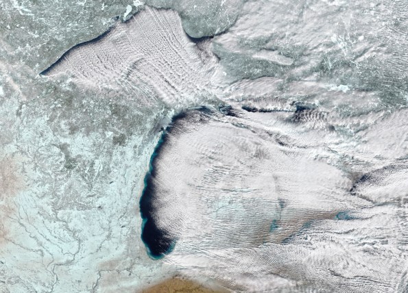 Clouds Over Great Lakes