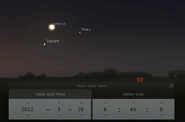 Morning planet gathering animation