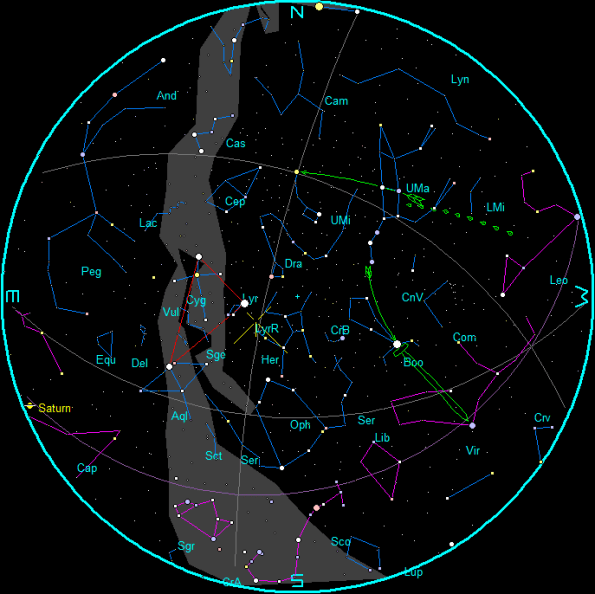 Star Chart April 2022 Morning