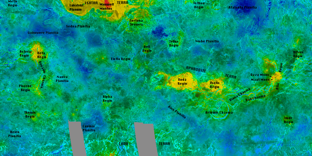 Venus Map