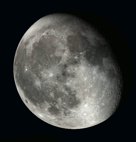 Annotated Moon animation