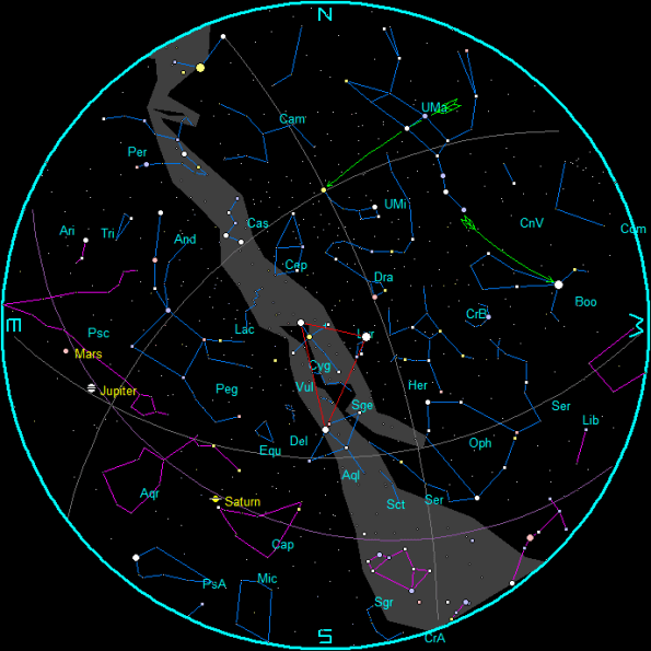 Star Chart June Morning