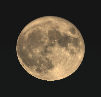Tonight's full supermoon