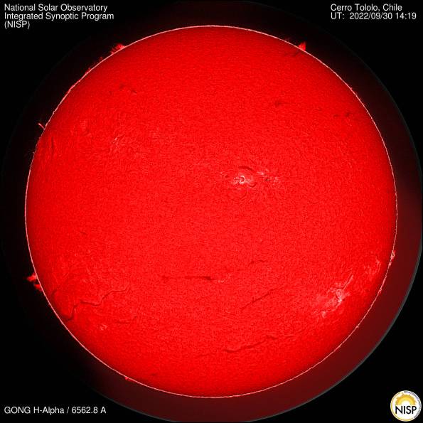 The Sun in Hydrogen-Alpha light