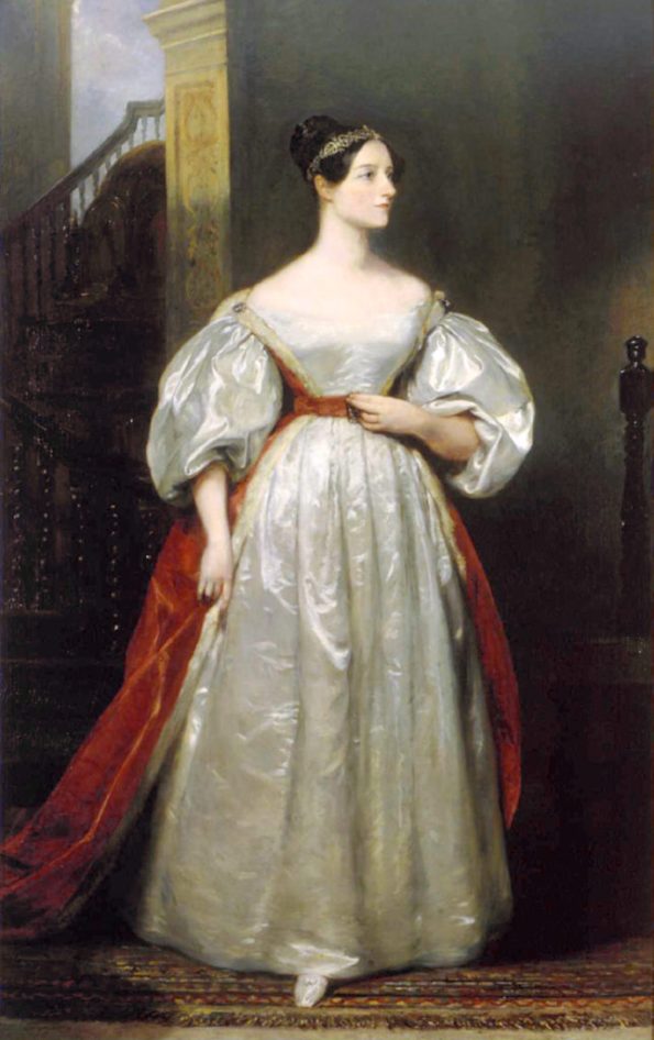 Portrait of Ada Lovelace by Margaret Sarah Carpenter, 1836