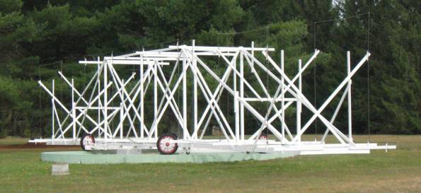 Jansky's antenna reconstruction at NRAO, Green Bank, WV