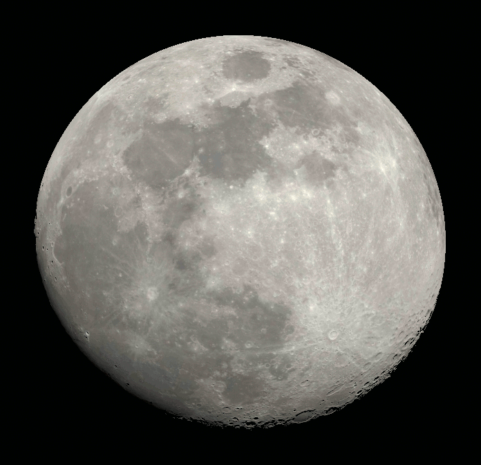 The moon is it might appear at 8:00 pm tonight