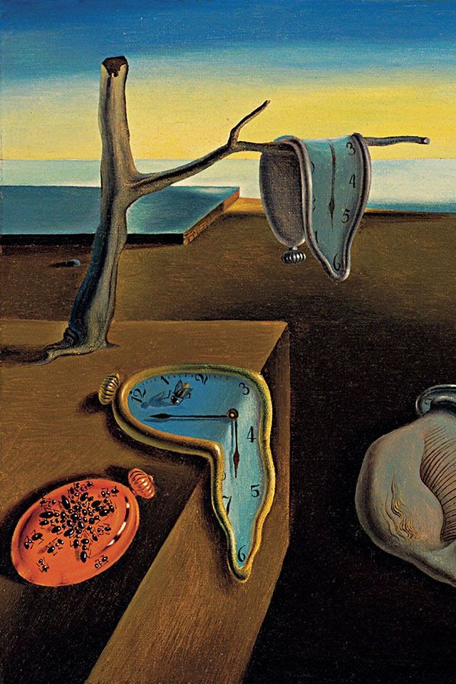 What I think about Daylight Saving Time. Visualized by Salvador Dalí.