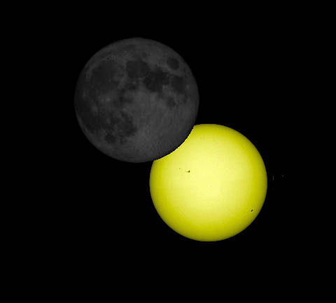 Eclipse maximum for the Grand Traverse Region, August 12, 2026.
