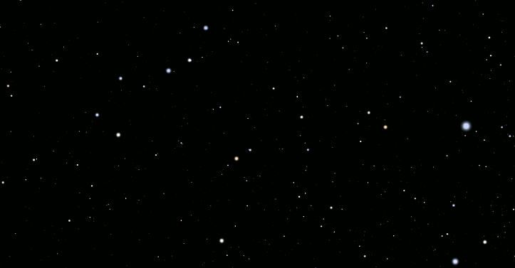 A Finder chart to locate the constellation Draco the dragon in the north