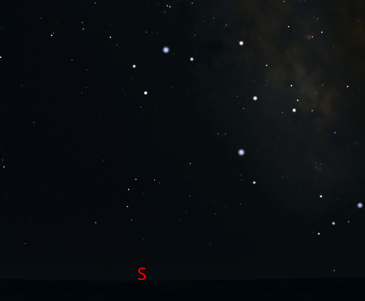 Corona Australis finder