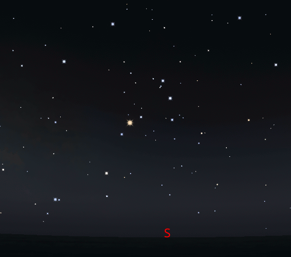 Scorpius Finder in four frames