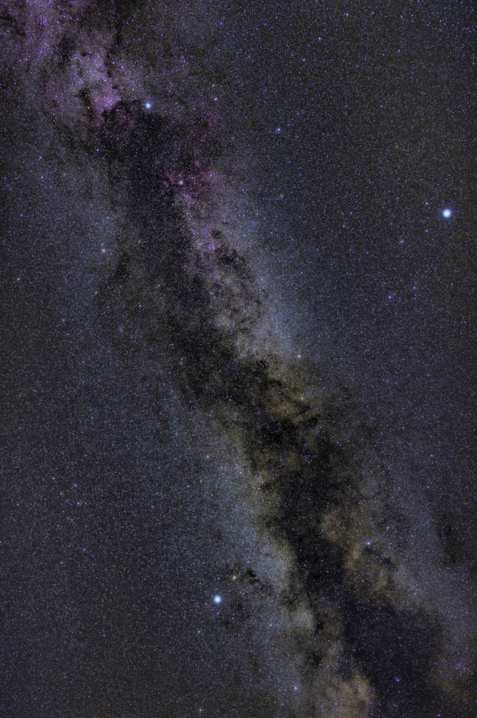 The Summer Triangle and the Milky Way