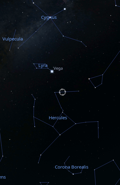 Zooming in to the Sun's possible sibling star HD 87382 in Hercules