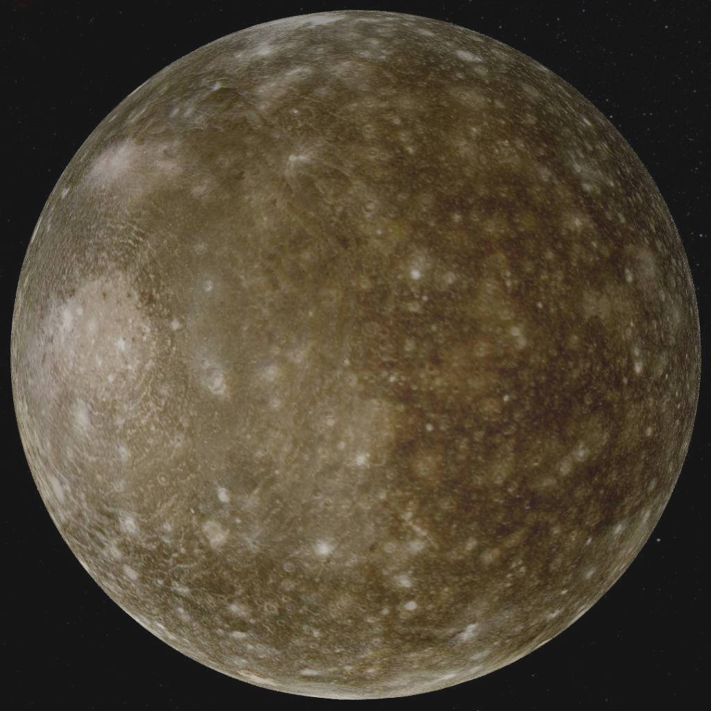 Callisto from the Juno spacecraft