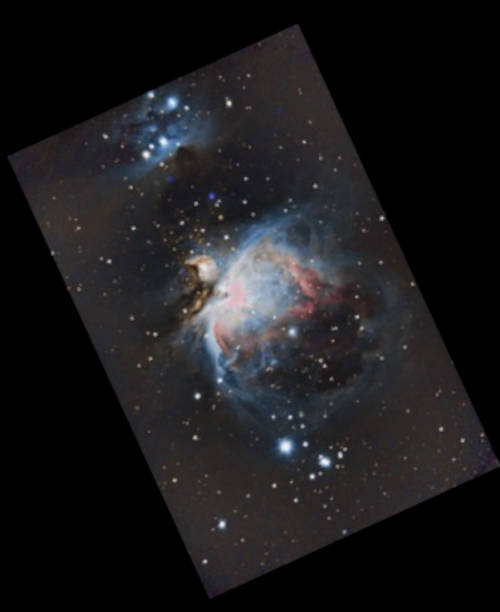 The stars and nebulae in Orion's Sword are photographed here in one of GTAS' members Dan Dall'Olmo's earlier photographs of the Great Orion Nebula