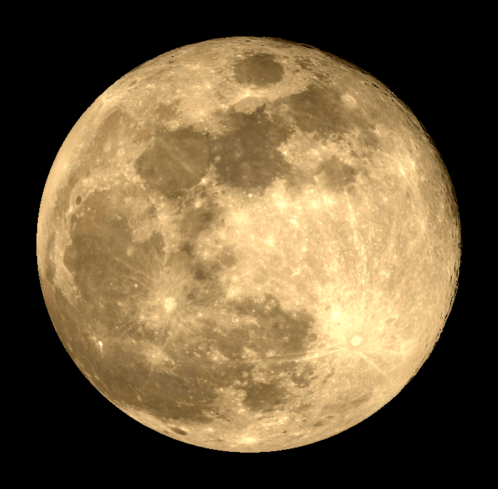 The Moon tonight, February 12, 2025, as it might appear in a small telescope at 7 PM