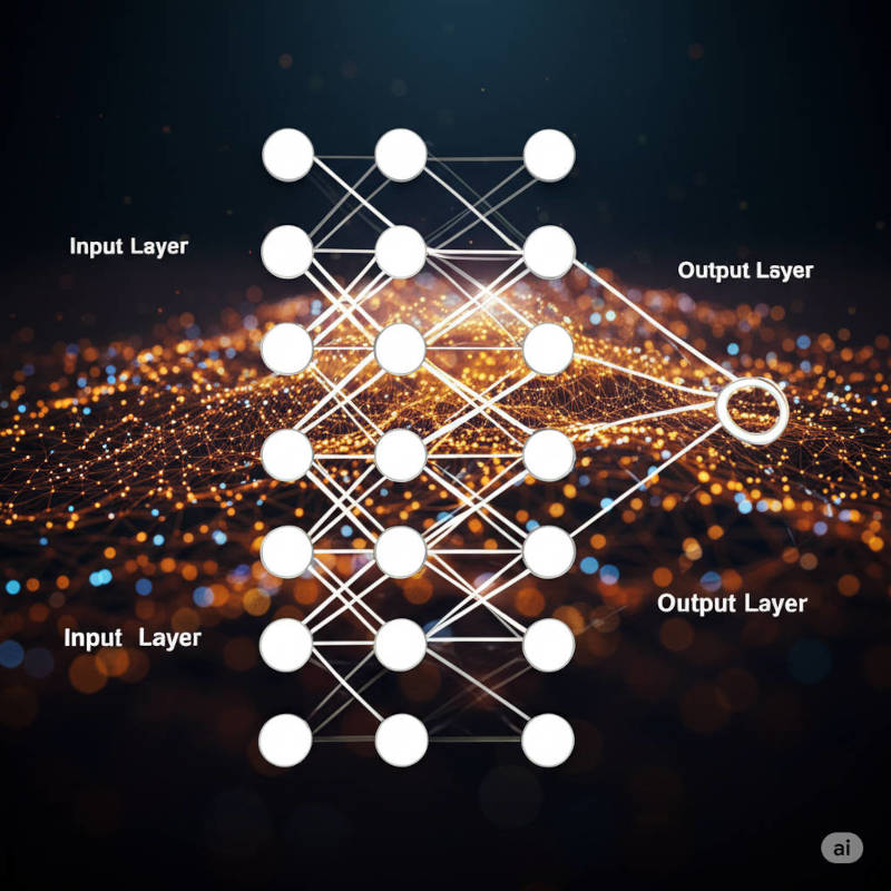 I asked Gemini, Google's AI, to draw a neural net