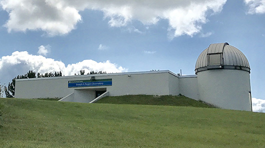 Joseph H. Rogers Observatory of Northwestern Michigan College, meeting place of the Grand Traverse Astronomical Society, Traverse City, Michigan.