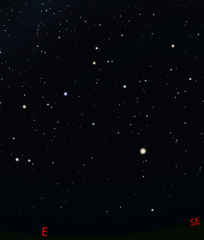 An animated finder for Pegasus and Pisces, with Saturn as a guide.