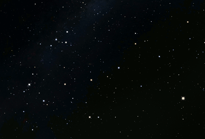 Animated chart for locating Andromeda