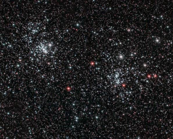 Double Cluster by Daniel Dall'Olmo