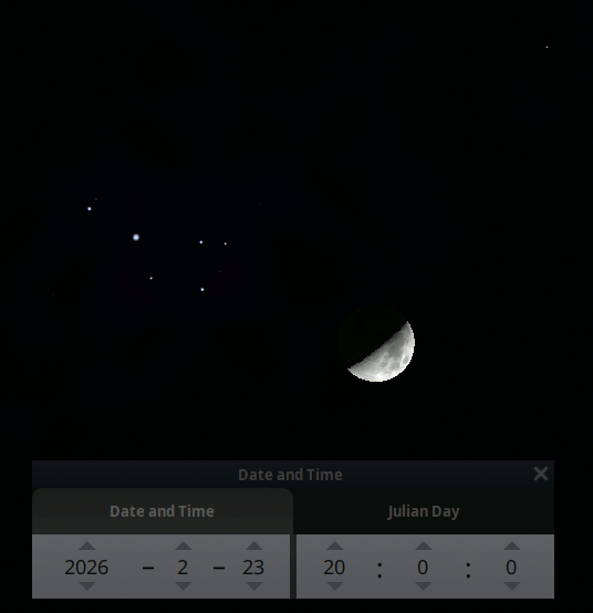 The nearly first quarter Moon will be passing north of the Pleiades this evening.