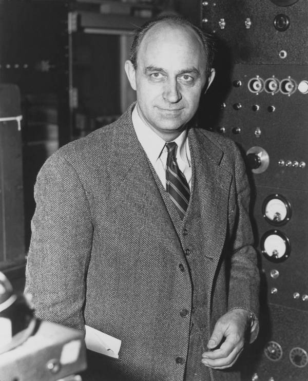 Enrico Fermi, Italian-American physicist, received the 1938 Nobel Prize in physics for identifying new elements and discovering nuclear reactions by his method of nuclear irradiation and bombardment. He was born in Rome, Italy, on September 29, 1901, and died in Chicago, Illinois, on November 28, 1954.