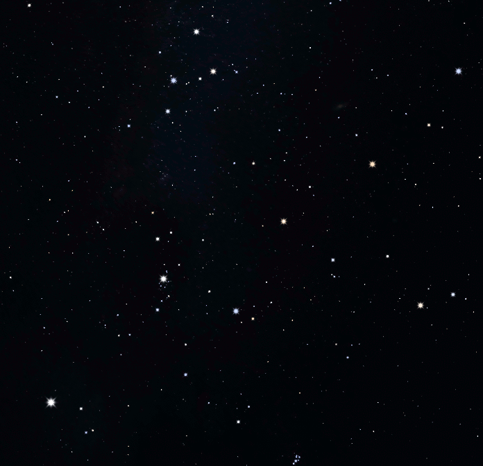A three frame animation for finding and observing Algol. First, the star field as seen in the northeastern sky in the early evenings now through November by Stellarium. Second, Stellarium's lines and art with my labels showing Perseus olding the head of Medusa and the location of Algol. Third, The stars and lines only with magnitudes of Algol and comparison stars. 