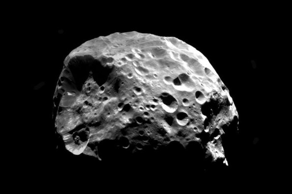 Saturn's moon Phoebe: A captured moon?